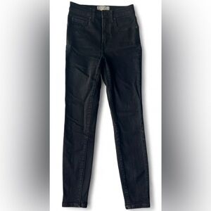 Everlane Womens Black High Rise Cotton Emo Punk Casual Skinny Jeans 26 Regular